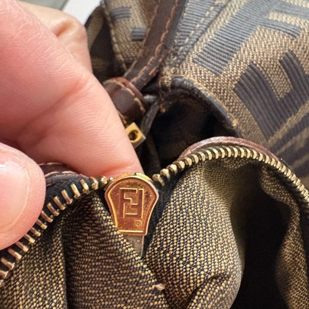Fendi mamma baguette Brown Zucca FF - Picture 6 of 7